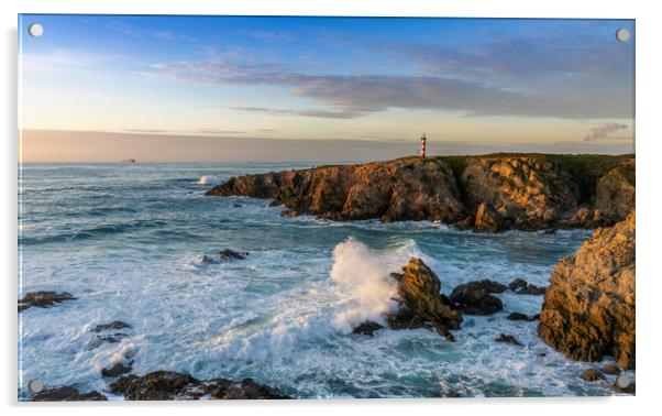 Porto Covo Lighthouse Acrylic by DiFigiano Photography