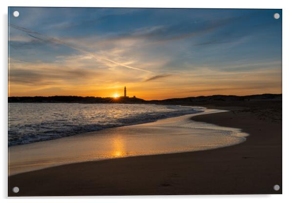Playa de Mari Sucia Sunset Acrylic by DiFigiano Photography