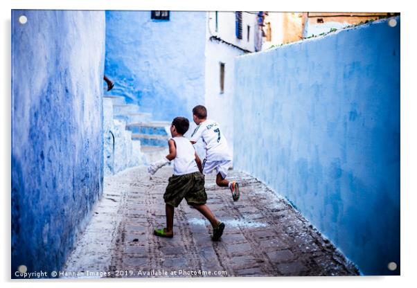 Boys at play Acrylic by Hannan Images