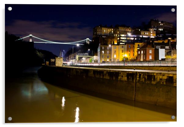 Clifton Suspension Bridge, Bristol Acrylic by Phil Spalding