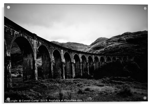 Glenfinnan Viaduct Acrylic by Connor Carter