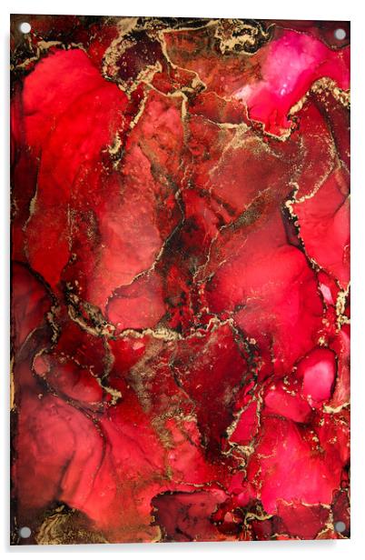 Red Heart Acrylic by Steffen Gierok-Latniak