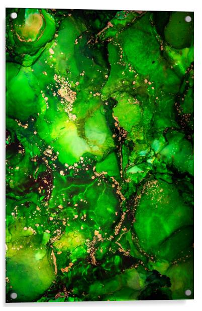 Green Water Acrylic by Steffen Gierok-Latniak