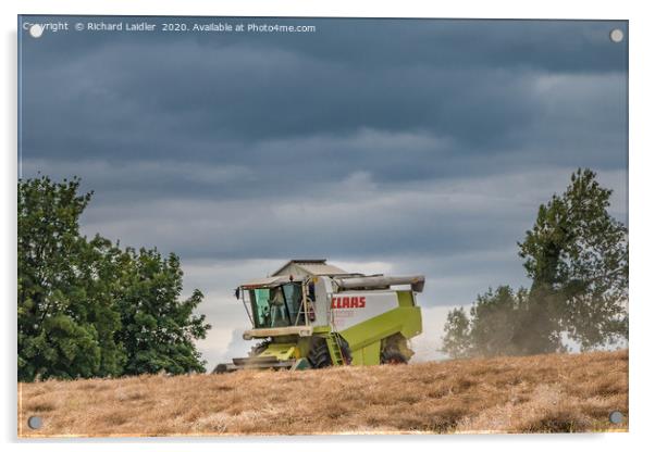 OSR Combining at Hutton Hall Acrylic by Richard Laidler