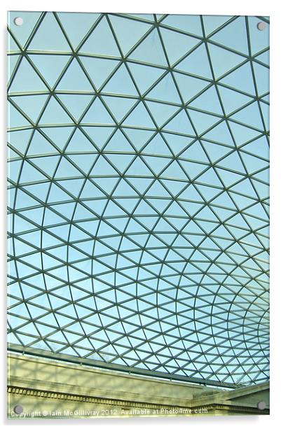 British Museum Roof Acrylic by Iain McGillivray