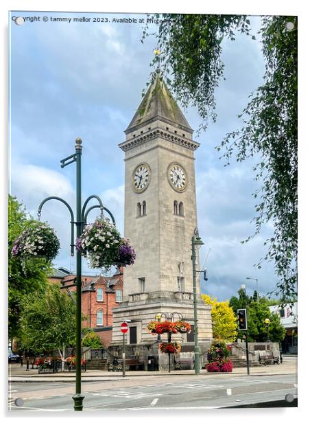 Nicholson war memorial Acrylic by tammy mellor