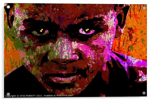 AFRICAN BOY Acrylic by OTIS PORRITT