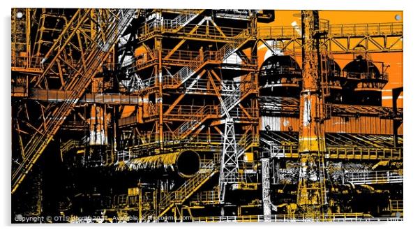 INDUSTRY 12 POWER STATION Acrylic by OTIS PORRITT