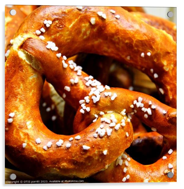 PRETZEL Acrylic by OTIS PORRITT