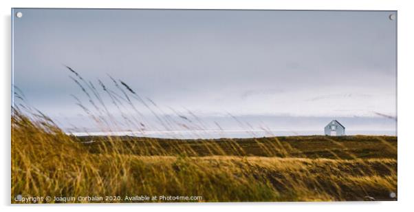 Beautiful panoramic photos of Icelandic landscapes that transmit beauty and tranquility. Acrylic by Joaquin Corbalan