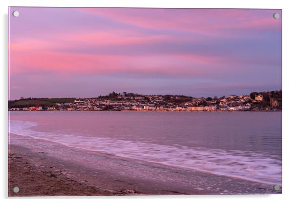Appledore sunrise on the North Devon coast Acrylic by Tony Twyman