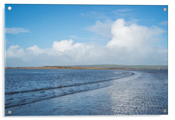 Instow beach on the North Devon coast Acrylic by Tony Twyman