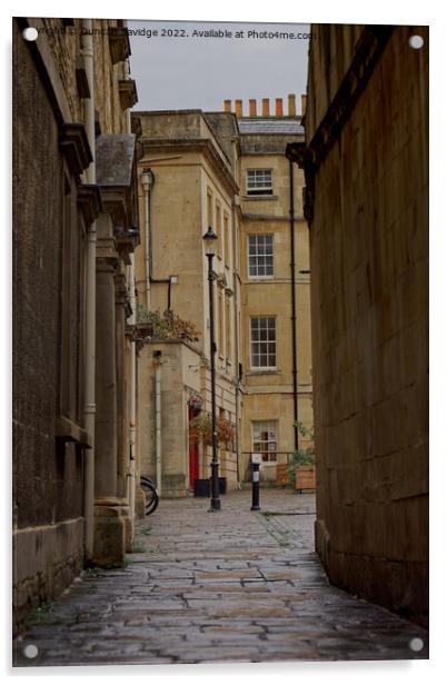 Little Theatre Cinema Bath Acrylic by Duncan Savidge