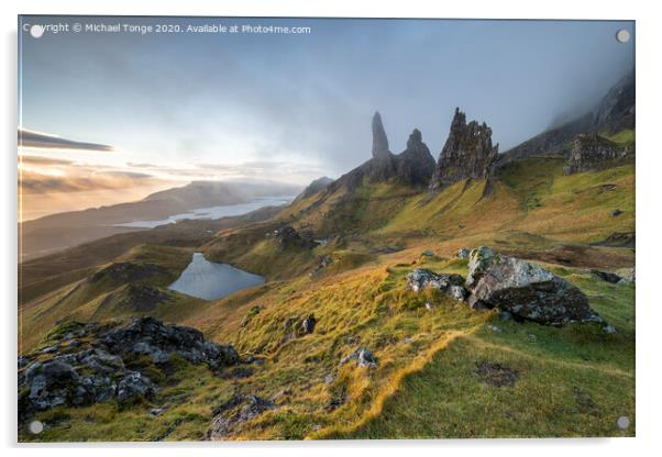 The Storr Acrylic by Michael Tonge