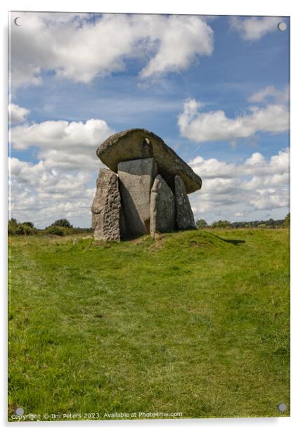 Trethevy Quoit Acrylic by Jim Peters