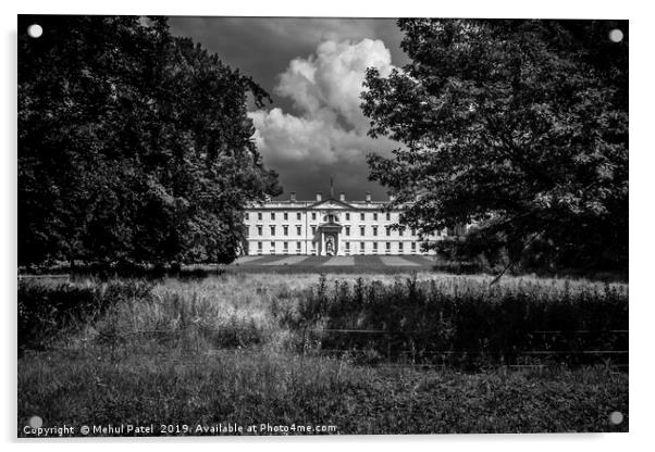 Gibbs' Building, King's College Cambridge Acrylic by Mehul Patel