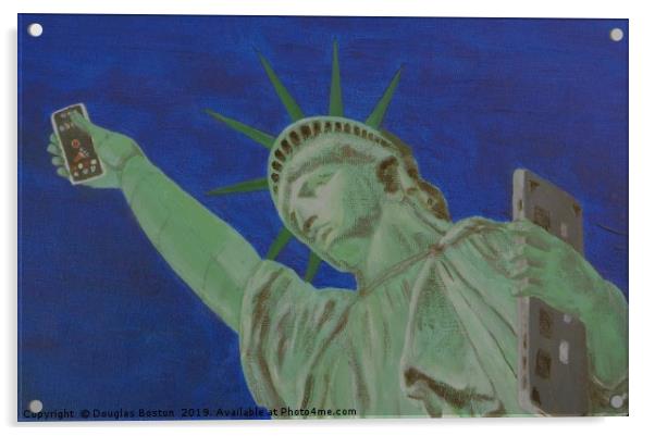 21st Century Liberty Acrylic by Steve Boston