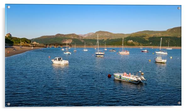 Barmouth Acrylic by Brenda Belcher