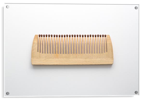 The comb. Acrylic by Boris Zhitkov