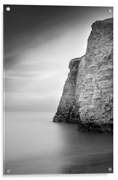 Botany Bay Cliffs Acrylic by Sam Bradley