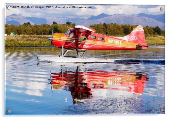 Anchorage Alaska Acrylic by Ashley Cooper