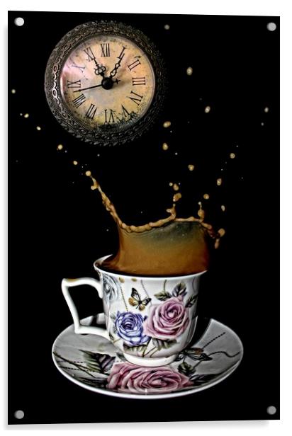 Coffee time Acrylic by Martin Smith