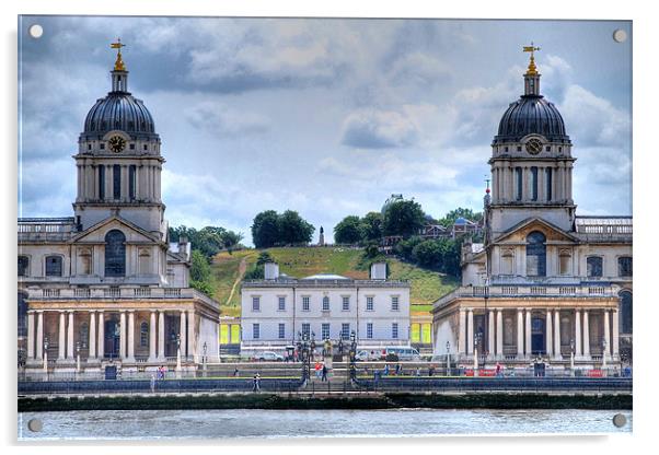 The Queen's House, Greenwich Acrylic by Karen Martin