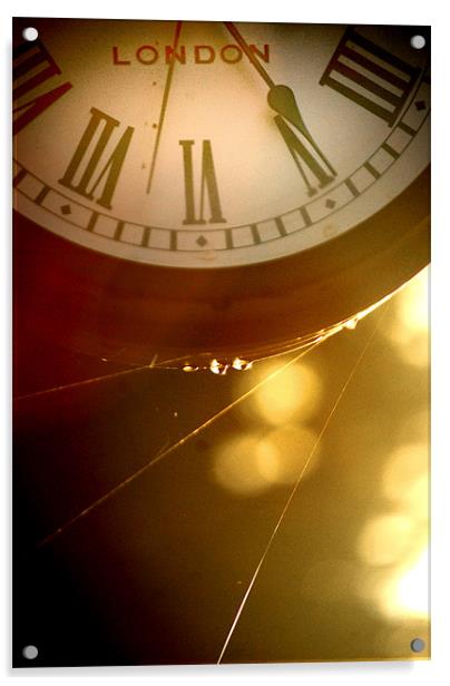 Timeless Clock Acrylic by