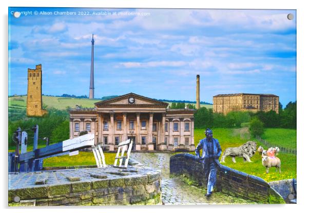 Huddersfield Composite Acrylic by Alison Chambers