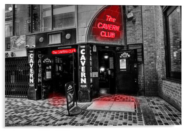The Cavern Club Liverpool  Acrylic by Alison Chambers