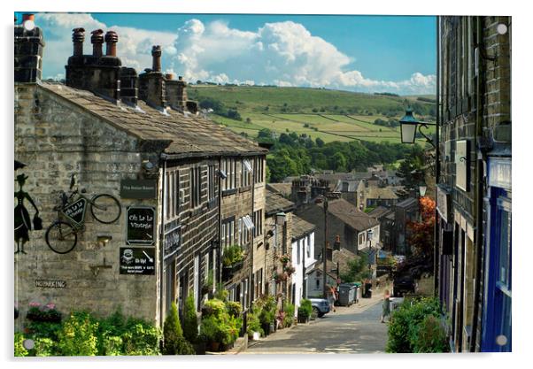 Haworth Acrylic by Alison Chambers