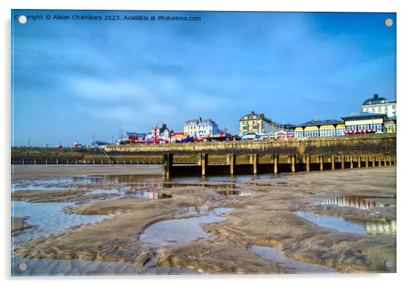 Bridlington  Acrylic by Alison Chambers