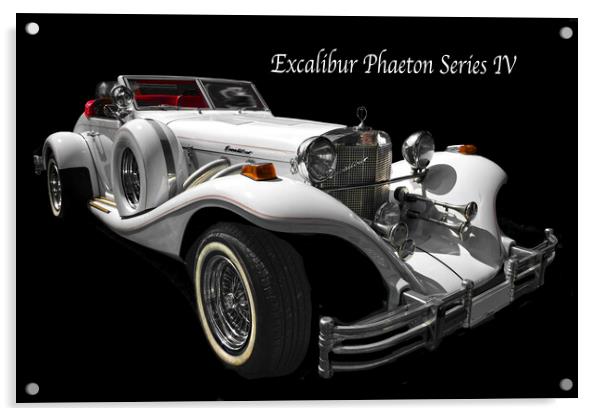 Excalibur Phaeton Series IV Acrylic by Alison Chambers
