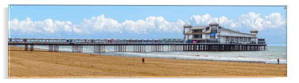 Weston super Mare Grand Pier  Acrylic by Alison Chambers