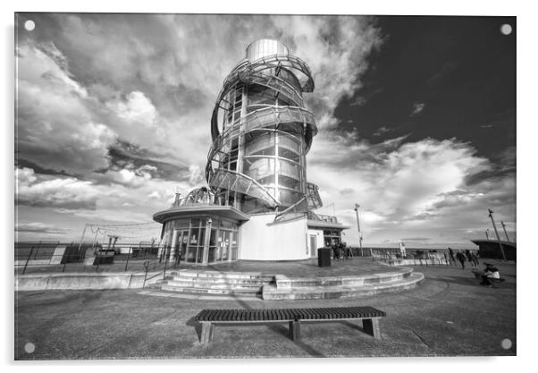 Redcar Beacon Acrylic by Alison Chambers