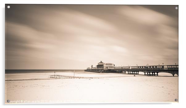 Bournemouth Pier Acrylic by allan searle