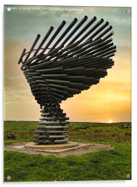 The Singing Ringing Tree Acrylic by DAVID FLORY