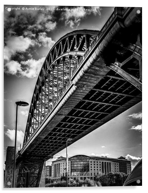 Tyne Bridge, Newcastle upon Tyne Acrylic by Aimie Burley