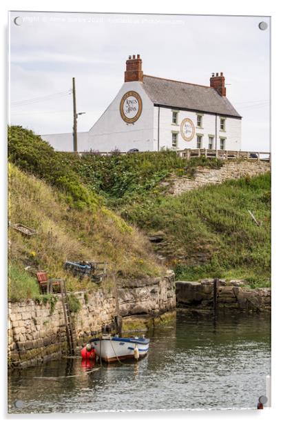 English Pub Acrylic by Aimie Burley