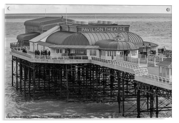 Pavilion Theatre, Cromer Pier Acrylic by Chris Yaxley