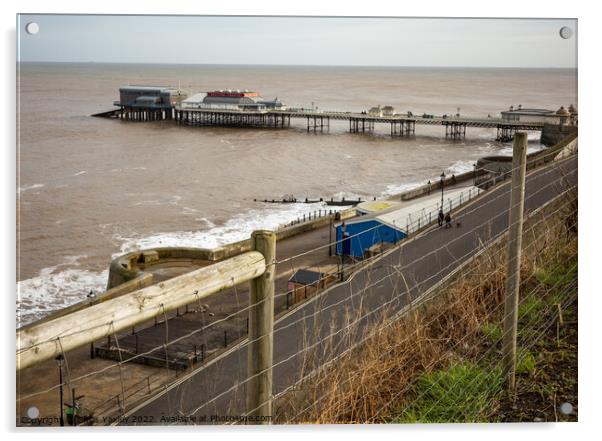 Cromer Pier, North Norfolk Coast Acrylic by Chris Yaxley