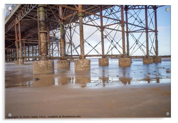 Long exposure captured near Cromer pier, North Norfolk Acrylic by Chris Yaxley