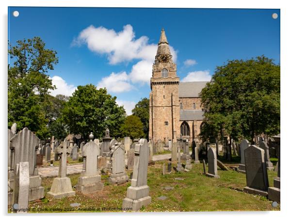 St Machar’s Cathedral, Aberdeen Acrylic by Chris Yaxley