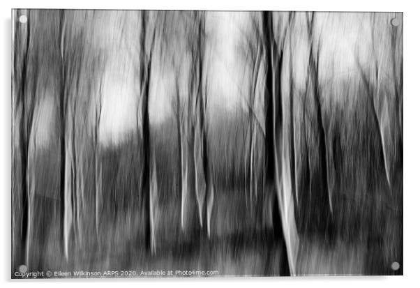 In the deep dark wood Acrylic by Eileen Wilkinson ARPS EFIAP