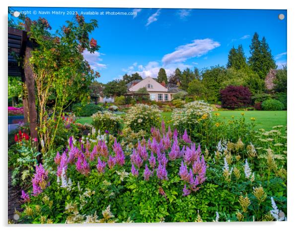 The Rodney Gardens, Perth,  Acrylic by Navin Mistry