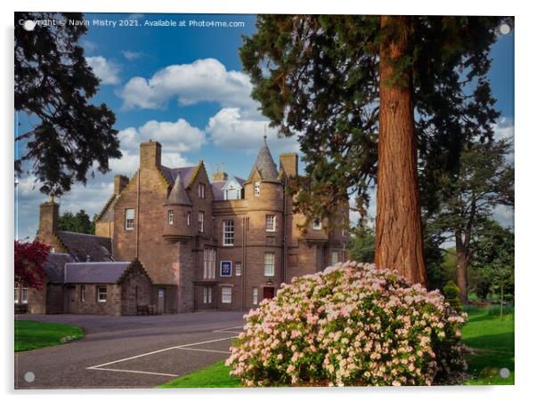The Black Watch Castle and Museum, Perth, Scotland Acrylic by Navin Mistry