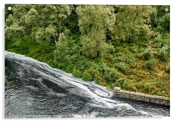 River Elan, Elan Valley Wales Acrylic by Gordon Maclaren