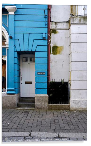 The Old Post Office, Falmouth, Cornwall, England Acrylic by Gordon Maclaren