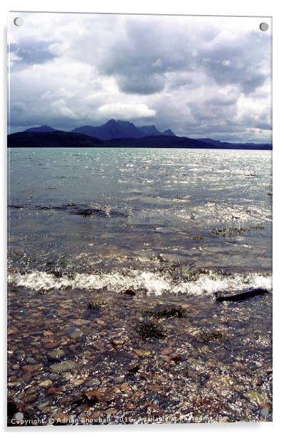 Ben Loyal, Sutherland Acrylic by Adrian Snowball