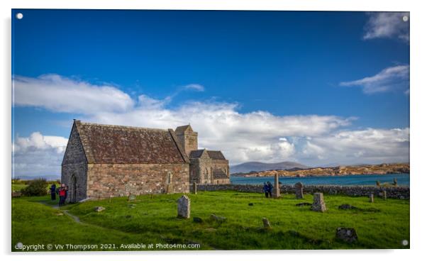 Exploring Iona Acrylic by Viv Thompson